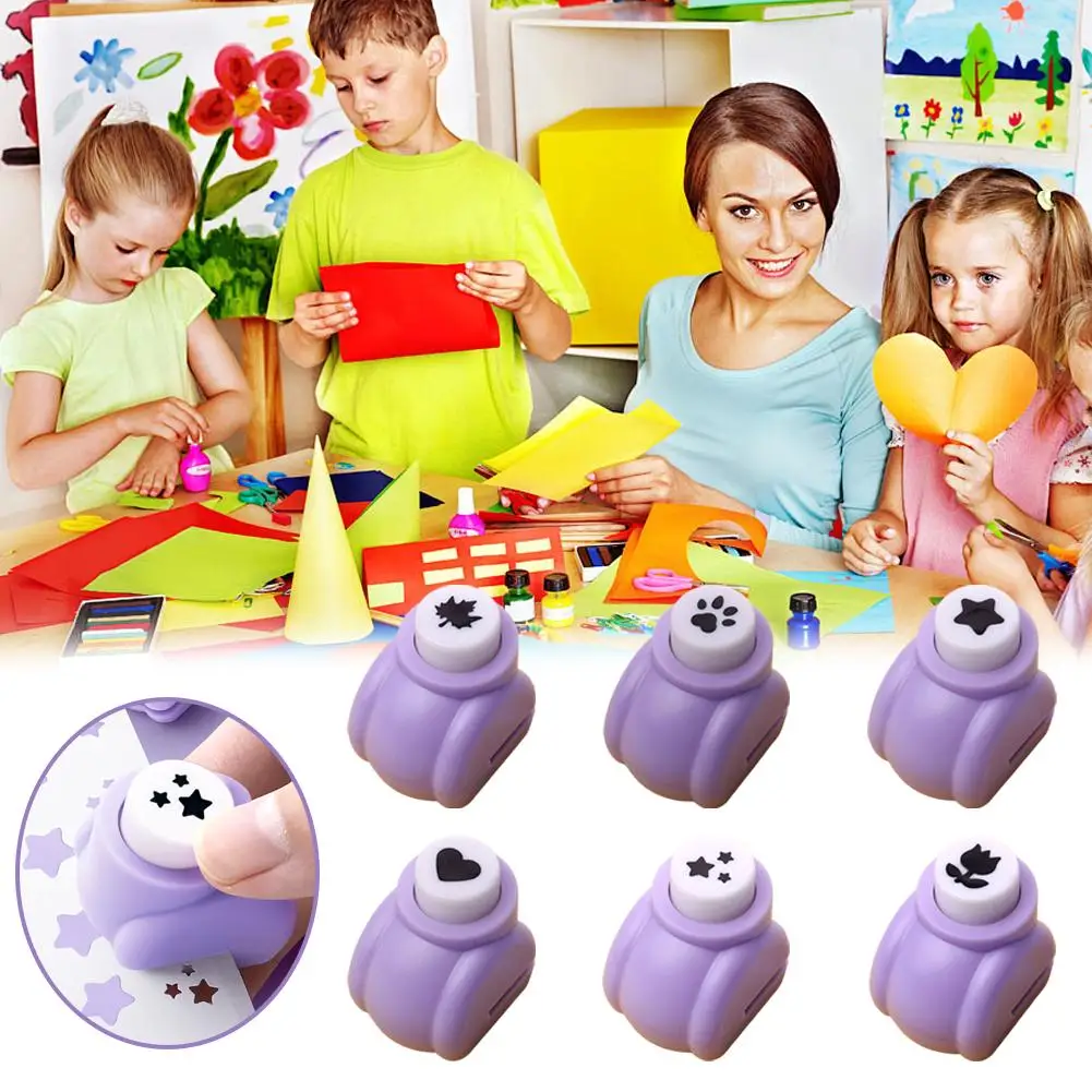 1Pcs Mini Scrapbook Punches Handmade Cutter Card Craft Calico Embossing Punching Device Paper Crafts Puncher For DIY Scrapbooks