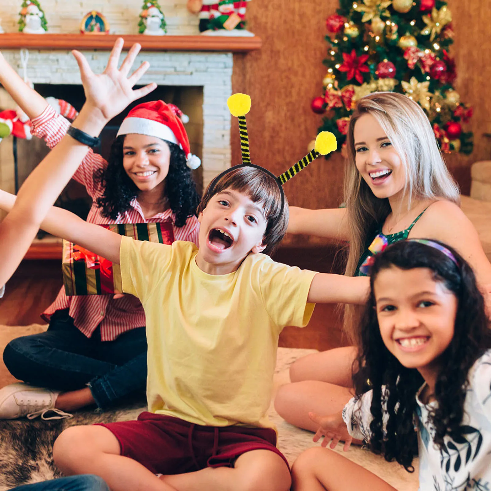 

20Pcs Bumblebee Headwear Bee Antenna Headbands Lightweight Costume Accessories Halloween Cosplay Dress Up Dress Up Headwear