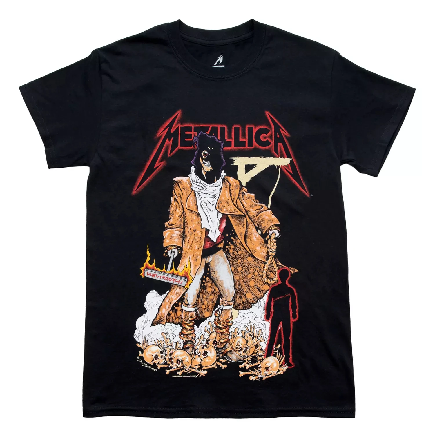 Metallica Rock Band Graphic T‑Shirt Unisex Short‑Sleeve Casual Top Heavy Metal Fan Tee Streetwear For Music Lovers Daily