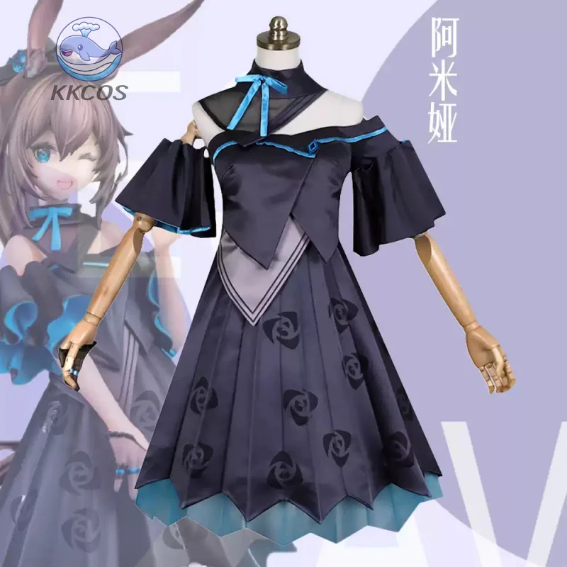 

Arknights Amiya cosplay Christmas Party Gorgeous Uniform Accessories Props Complete Set KKcos