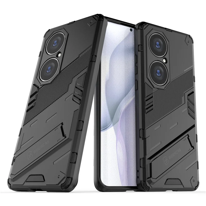 For Cover Huawei P50 Pro Cover For Huawei P50 Pro Capas Armor Shockproof Holder Kickstand Back Cover For Huawei P50 Pro Fundas