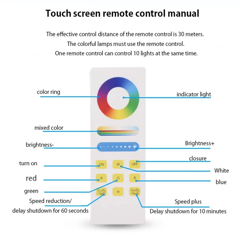 18W RGB LED Swimming Pool Light IP68 Waterproof DC12V Outdoor Underwater Lamp Pond Spotlight with Remote Control WiFi+2.4G APP