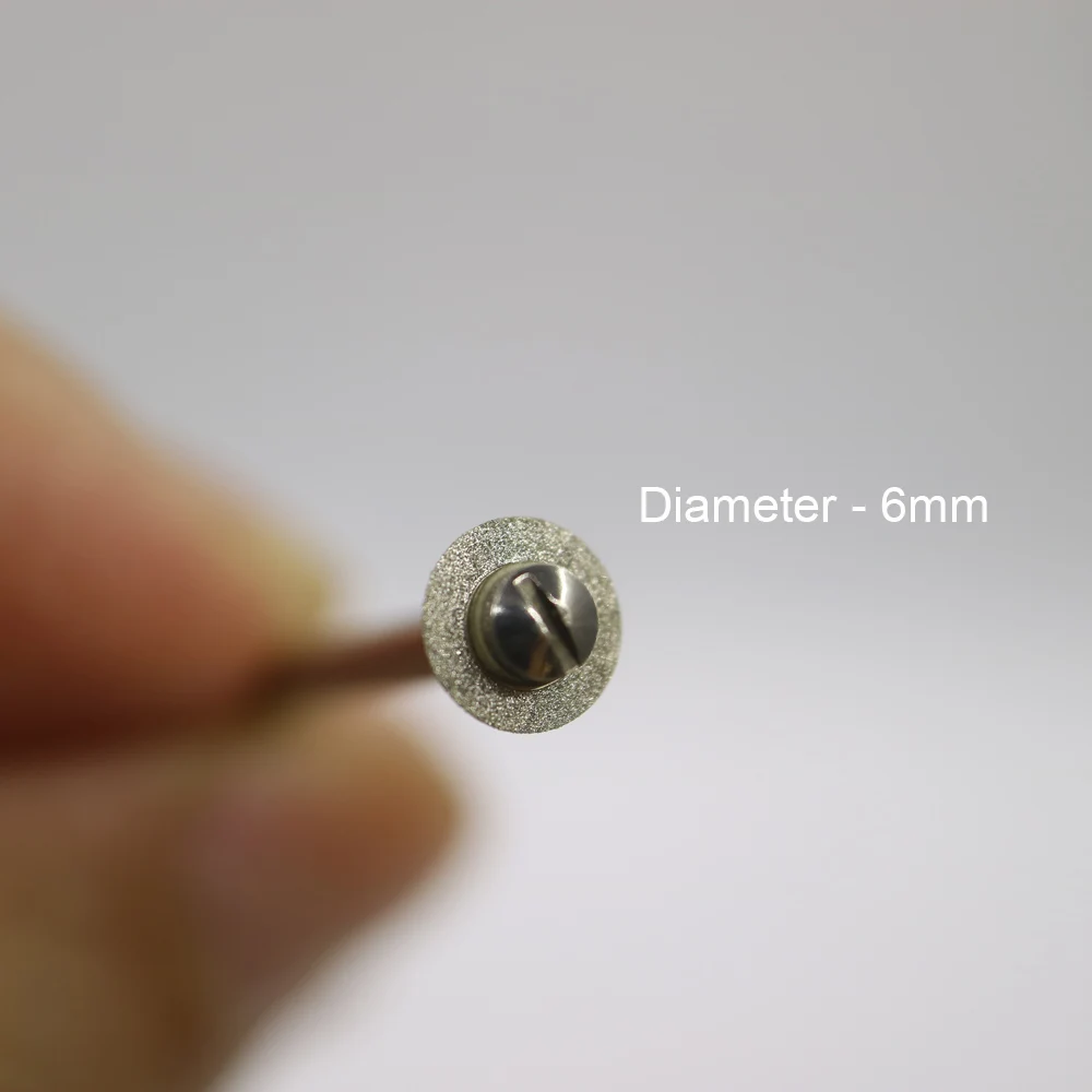 Neue Dental-Ultramikro-Doppelseitige Diamant-Trennscheibe zum Trennen und Polieren von Keramikkronen, Gips oder Jade – Detail 4