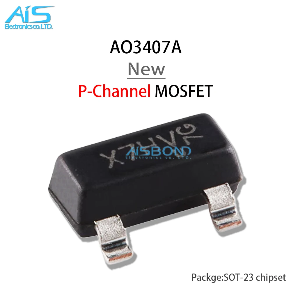 

50Pcs/Lot New AO3407A SOT-23 30V P-Channel MOSFET