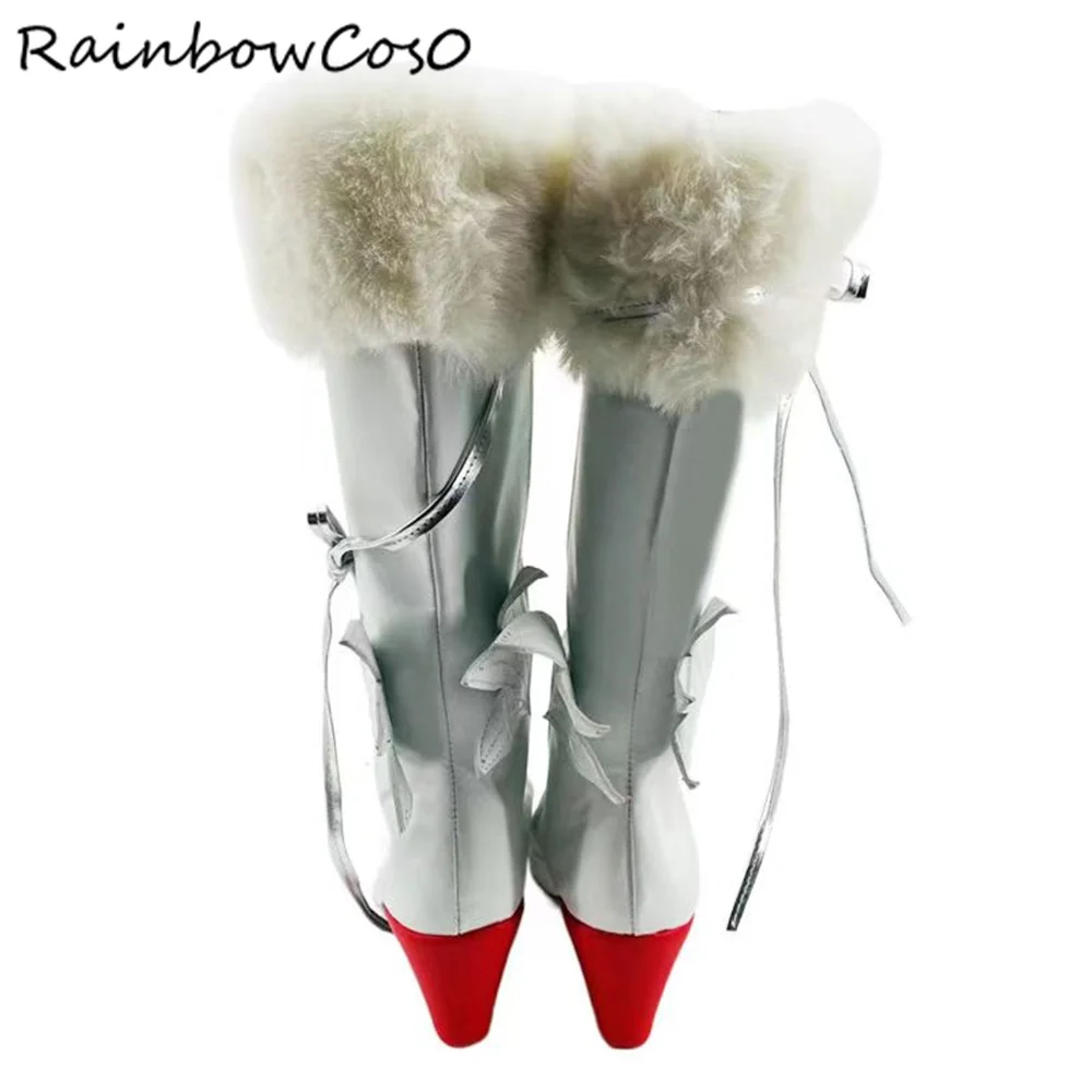 Gogol Stray Dogs sepatu Cosplay Boots permainan Anime Halloween rainbowcosp0 W4263