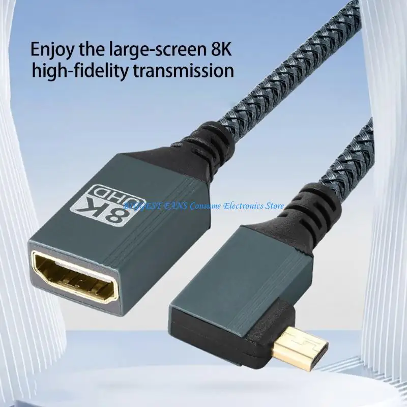 Enhances Integrity Adapter Ensuring Reliable 8K 120Hz Video Output Across Multiple Platforms 15cm