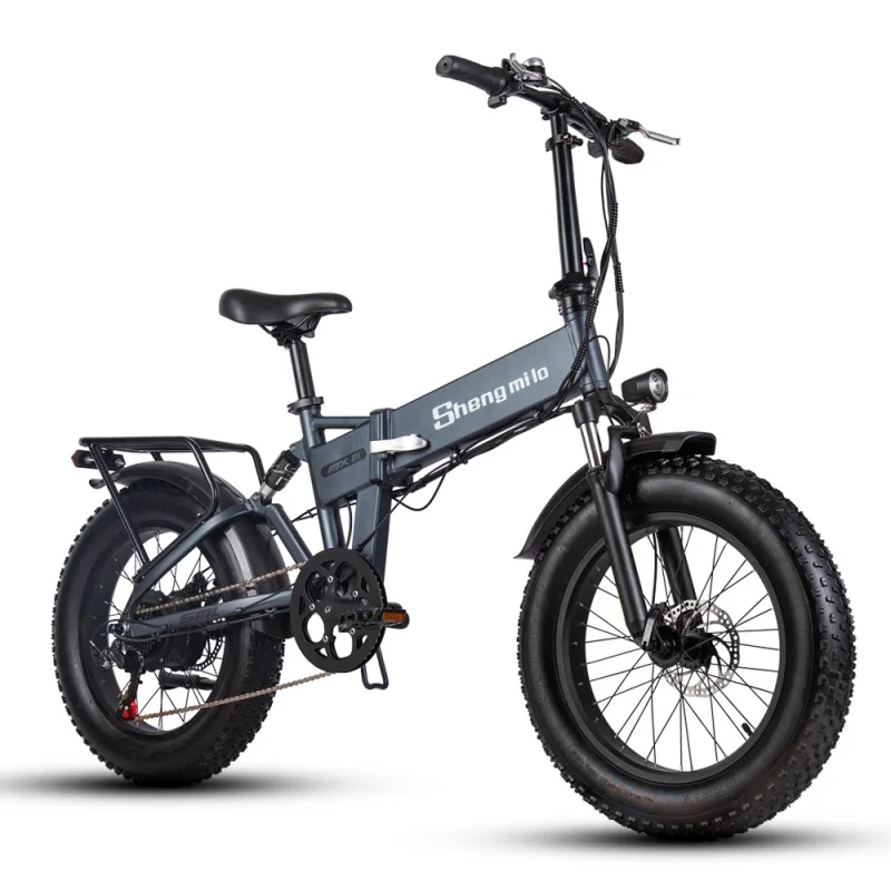 Best Quality 26-Inch Electric Folding Mountain Bike for Adults 48V 500W/1000W High Power Assist Aluminum Alloy Frame Disc Brake