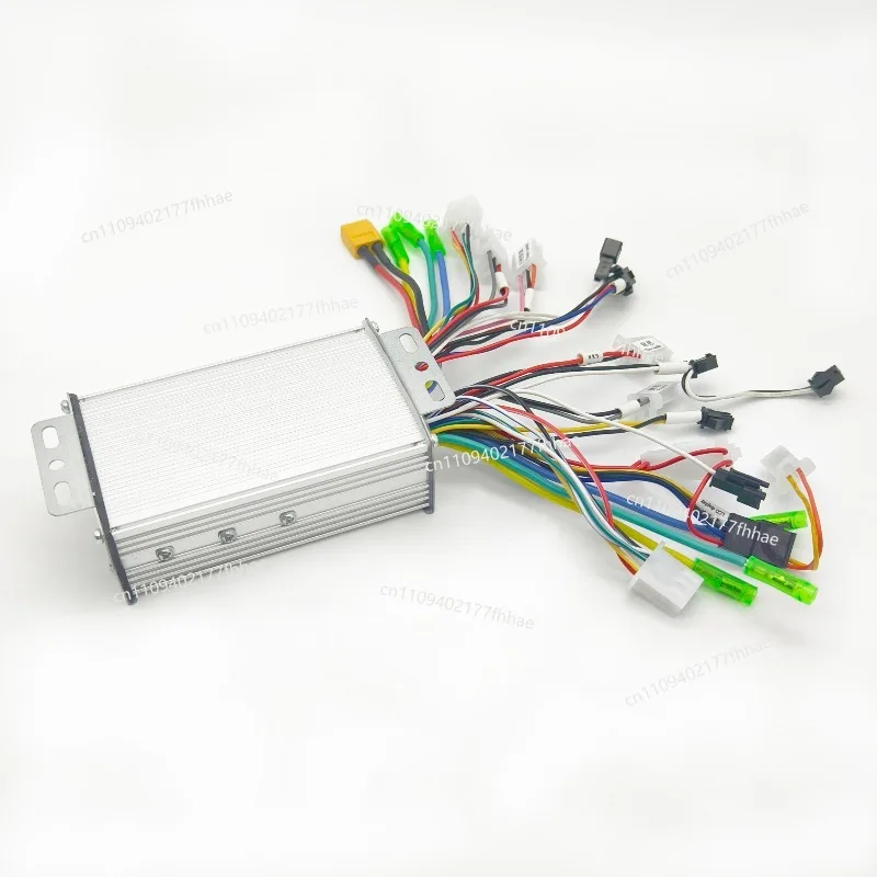 Dual-drive Electric Vehicle DC Brushless Motor Controller 24/36/48 V/350W Self-identification Controller One To Two