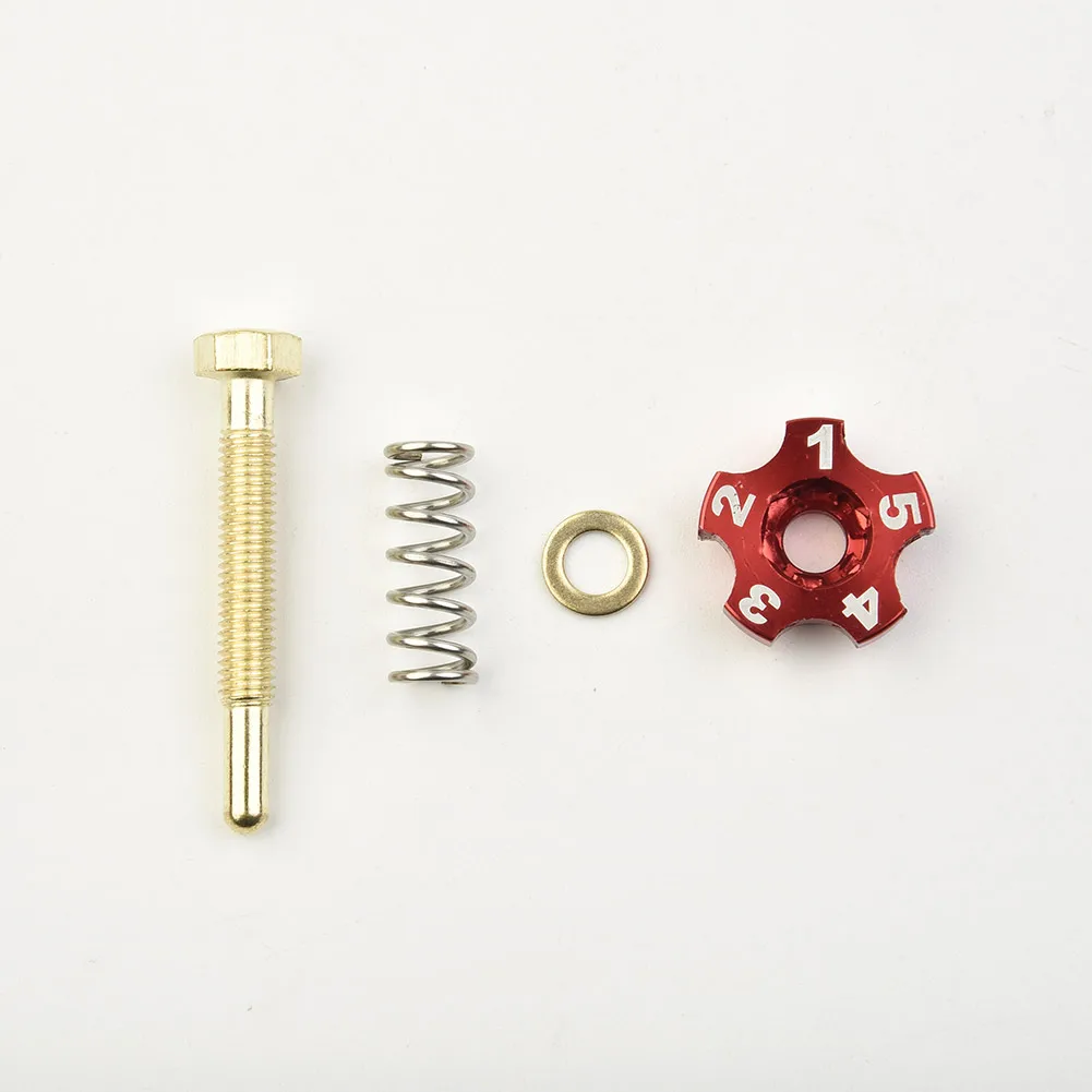 Kit Screw Idle Speed Adjustment Screw Replacement Anodizing Treatment Adjustment Screw Air Fuel Mixture