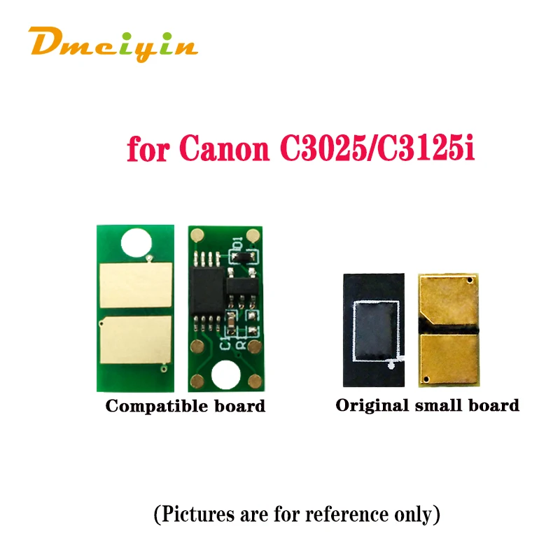 Original/kompatible eur version exv54/k/c/m/y Toner chip für Canon Imager unner c3025/c3125i