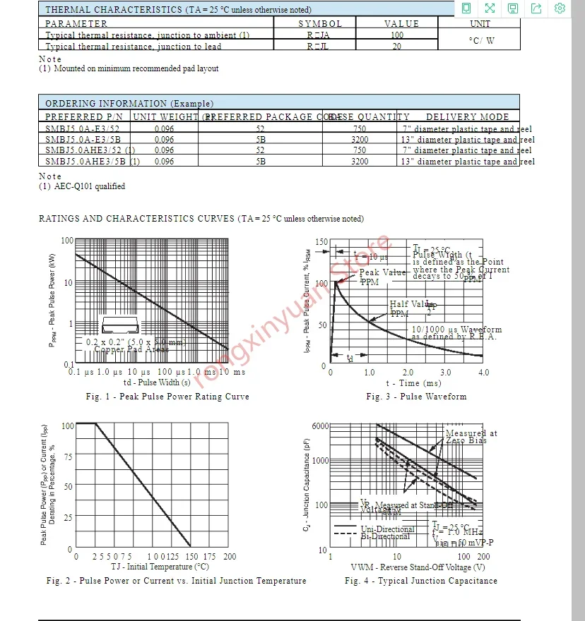 SMBJ75A-E3 NR SMBJ75CA NR SMBJ150A PM SMBJ30A MK SMBJ43A-E3 SMBJ43A MT SMBJ43CA-E3 SMBJ43CA CT SMBJ33A-E3 SMBJ33A MM SMBJ33CA CM