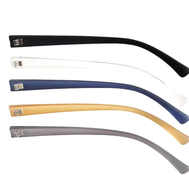 1 Pair Metal Glasses Legs Three Tooth 9.5mm Universal Sunglasses Myopia Mirror Replacement Fracture Maintenance Accessories