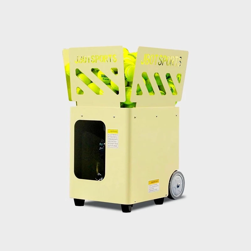 

Digital display all-round portable tennis automatic serve training machine