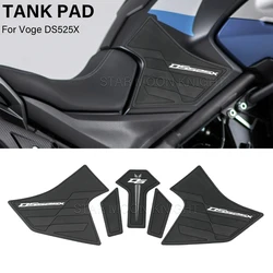 Fuel Tank Stickers For Loncin Voge DS525X DSX 525 2023- 525DSX Motorcycle Side Tank Pad Decal Anti-slip Protector Pads