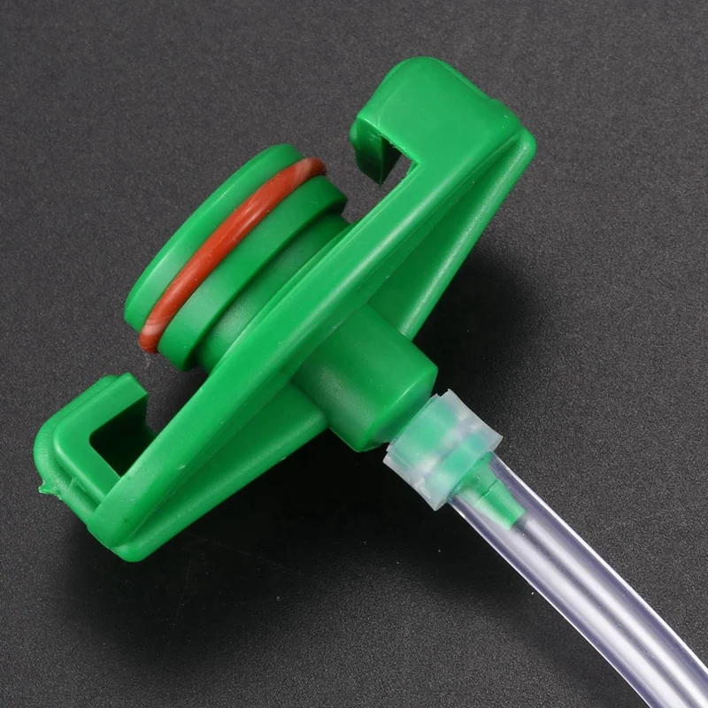 2X 30CC-50CC Plastic Transparent Air Tubing Glue Dispenser Syringe Adapter image 2