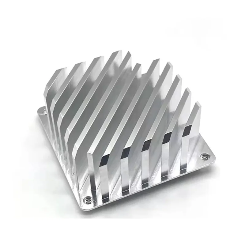 

Custom Extruded Aluminum Alloy Heat Sink CNC Machined Aluminum Alloy Radiator