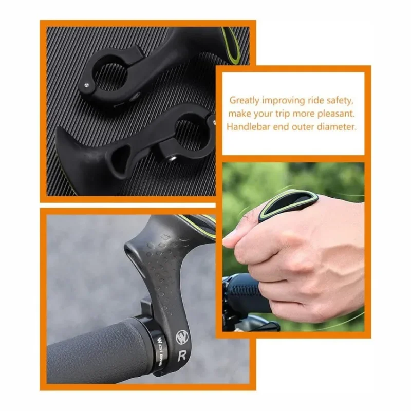 

MTB Handle Bar Ends Ultralight Auxiliary Mountain Bicycle Inner Handlebar Grips Ergonomic Design Cycling Accessories