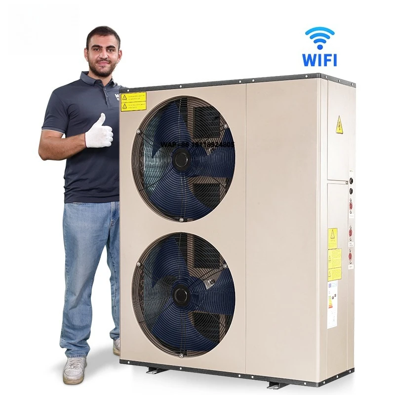 Factory OEM DC Inverter EVI air to Water Heat Pump for Hotel/agricultural A+++ Heating Cooling Hot Water