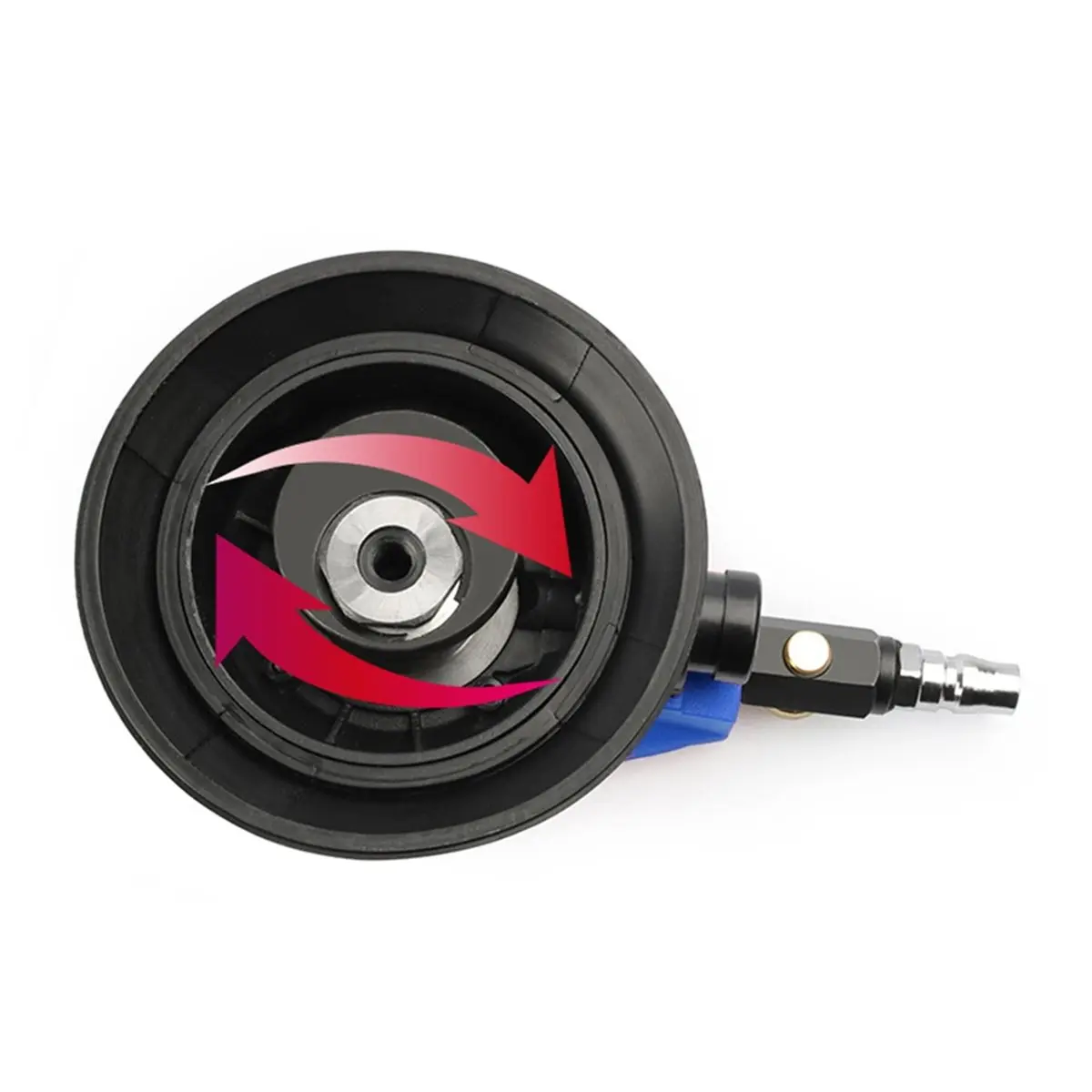DT35BG 5Inch 125mm Pneumatic Orbital Sander Air Grinder for Car Rust Removal Mini Household Disc Sandpaper Grinder
