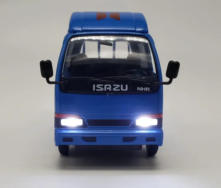 

1:32 ISUZU NHR Alloy Car Model Diecast Metal Dump Truck Vehicles Model Simulation Sound and Light Collection Childrens Toys Gift