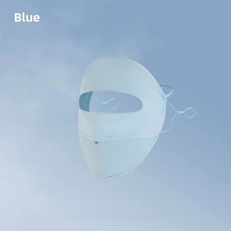 

Kids Face Protection Full Face ield Sunscreen Breathable Ice Silk Mask Face Special Summer Medical Environment Mask