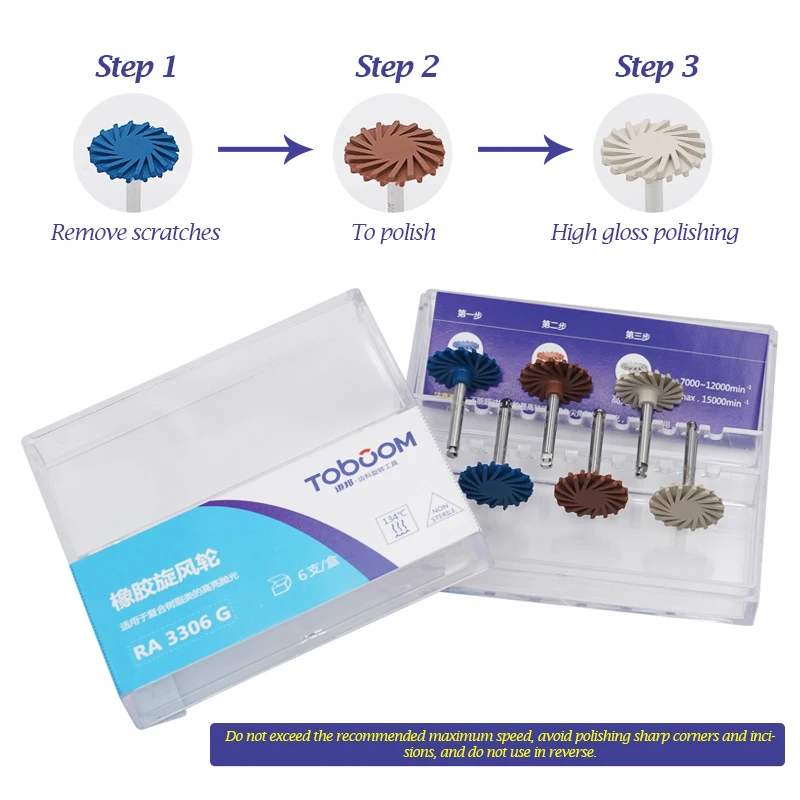 1 szt. Dentystyczny kompozytowy dysk polerski z żywicy silikonowej Samoglazowany polerka spiralna elastyczna szczotka Materiał dentystyczny ﻿