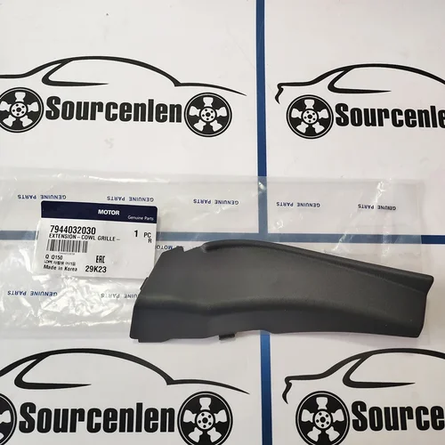 Imagen 2 del producto 7943032030 7944032030 Para Ssangyong Actyon embellecedor de parabrisas Deflector de limpiaparabrisas embellecedor de plástico