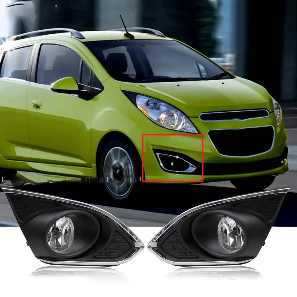 Front bumper fog light foglight for Chevrolet Spark 2013 2014 2015