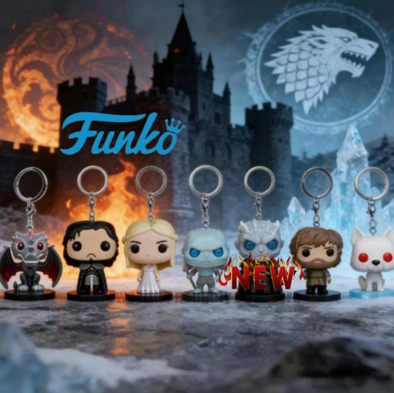 Llavero Funko Pop 2026, Juego de Tronos, Rey de la Noche, Dragón, Fantasma, Figura de Vinilo de Edición Limitada de Tyrion, Regalo de Navidad