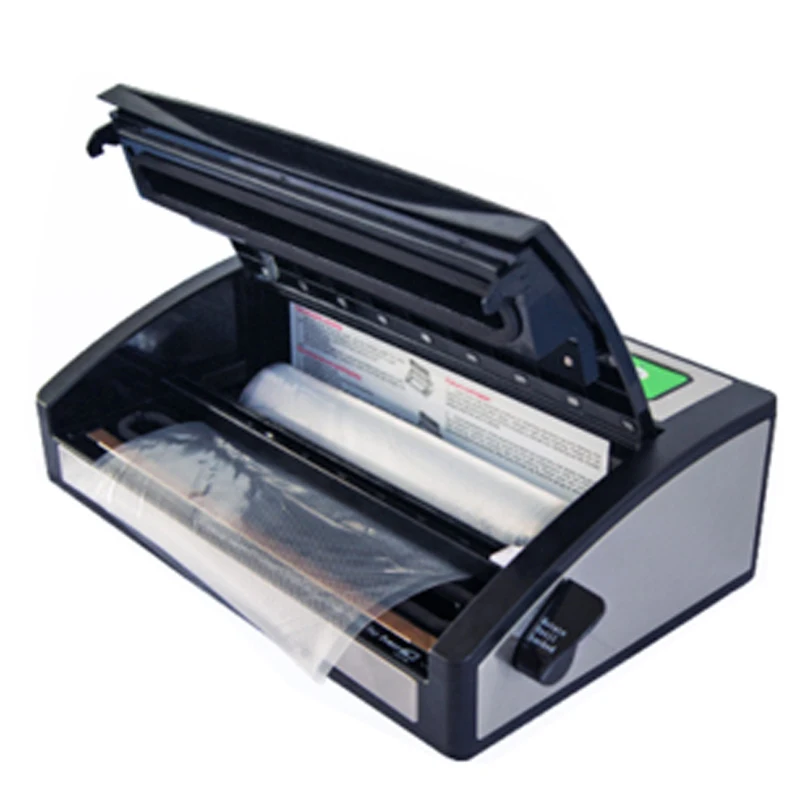 Vacuum Sealer Vacuum Food Sealers Commercial Kitchen Packing Machine Sous Vide 220V/110V 1 Roll Free Bags Built-in Cutter