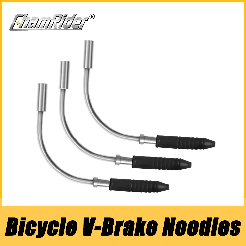 Bike V-Brake Noodles Bend Tube Cable Guide Rubber Bicycle Outdoor Noodles Cable Guide Bend Tube Bicycle Accessory