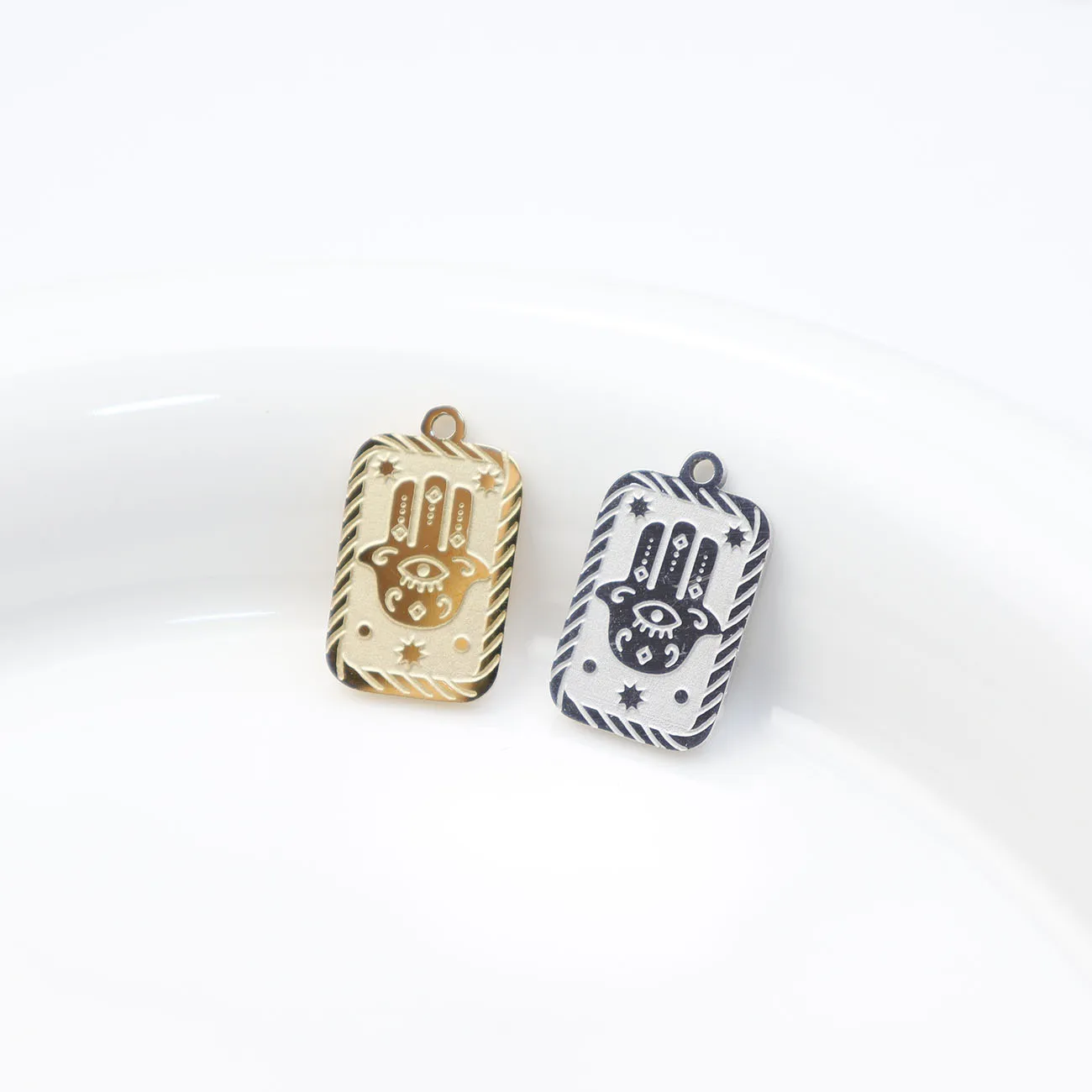 

5 шт., высококачественные полированные ювелирные изделия из нержавеющей стали, аксессуары, браслеты, ручное изготовление, высокое качество, вакуумное покрытие, водонепроницаемость