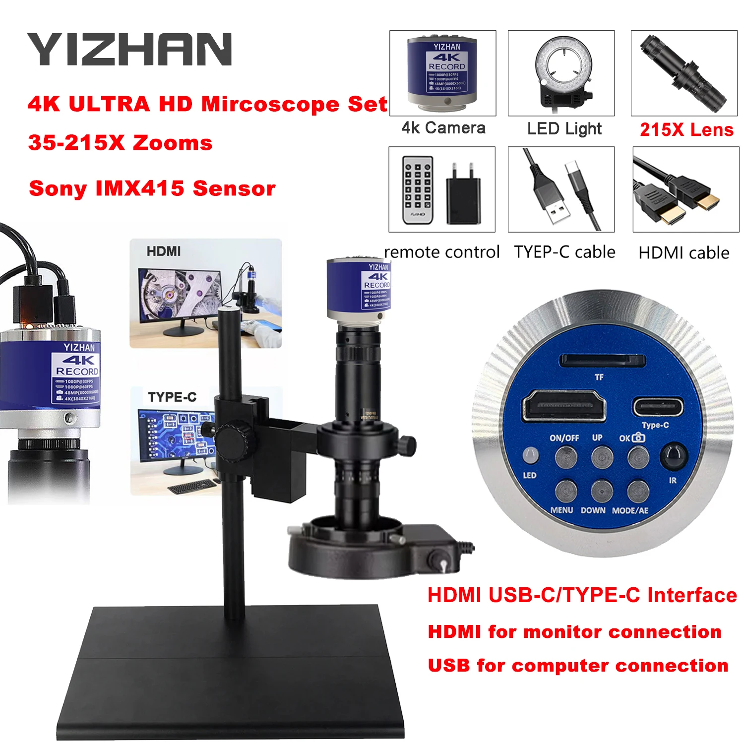 Yizhan Full 4K Digi…