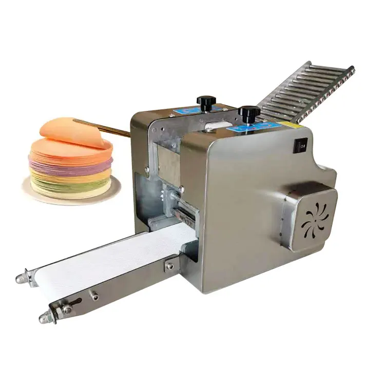 Automatische Skin Dumpling Wrapper Momo Wrapper Making Machine Dumpling Wrapper Machine