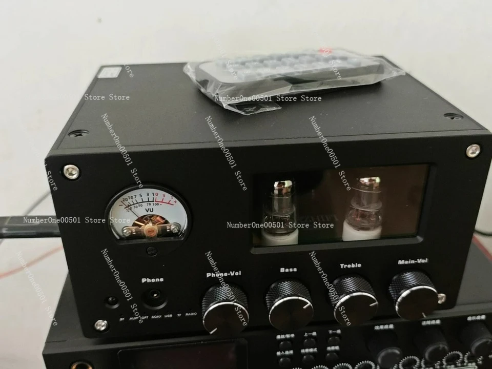 Multi-function Tube Amplifier Hi-Fi Bluetooth Speaker Desktop High Low Fidelity USB Lossless Music Amplifier