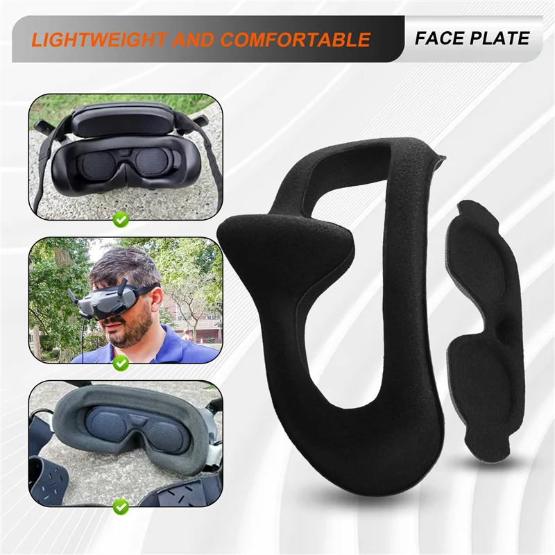 ABMF-For DJI AVATA 2 Goggles 3 Sponge Eye Mask Comfortable And Light Resistant Drone Accessories A