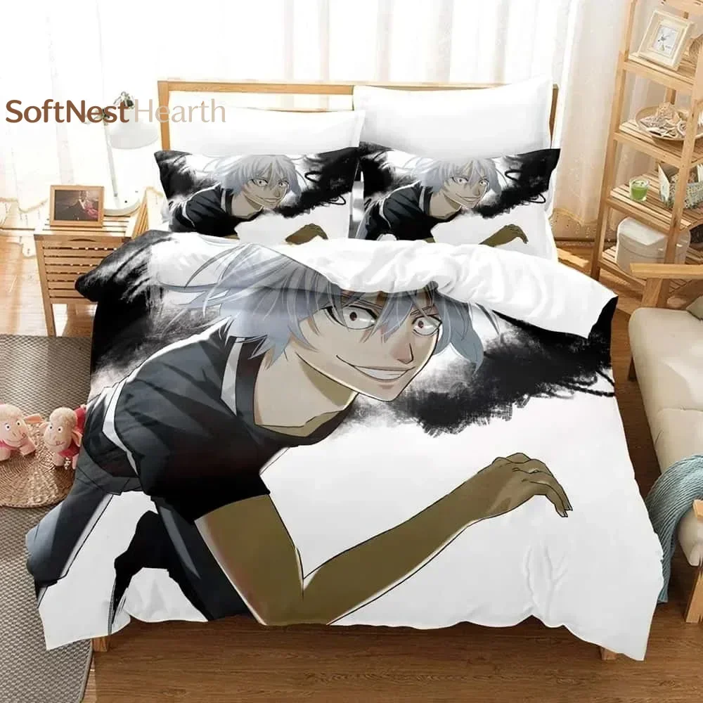 2026 3D Anime A Certain Scientific Accelerator Bedding Set Single Twin Full Queen King Size Bed Set Adult Kid Bedroom Duvetcover
