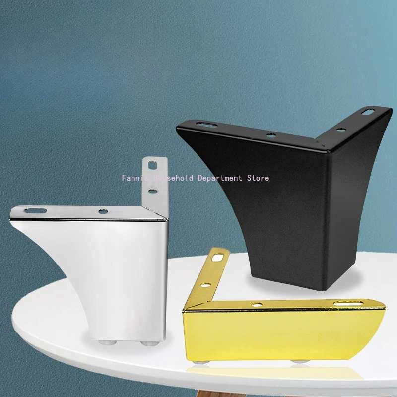 4-ピース-セット家具の脚鉄製家具の足金属製ソファの脚交換用ソファコーヒーテーブル食器棚キャビネットテレビスタンドの足
