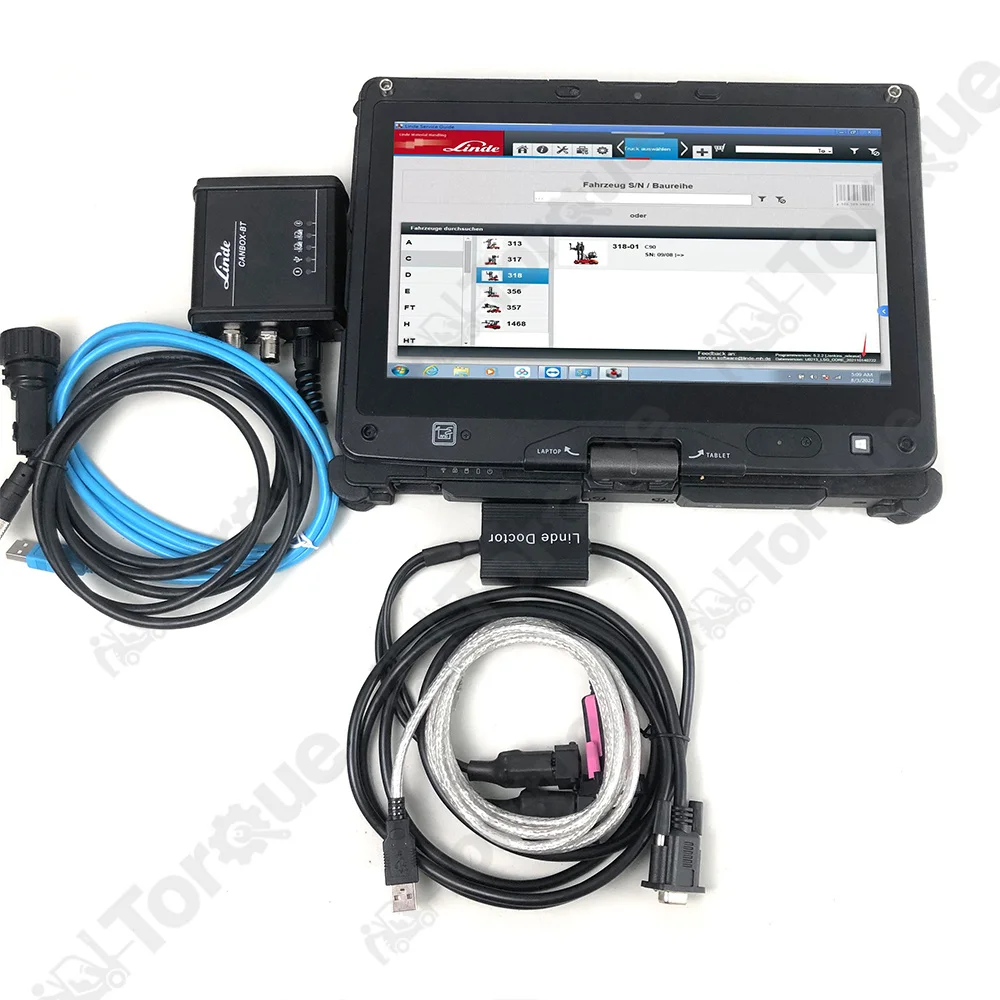 

Getac V110 ноутбук для Linde BT pathfinder программное обеспечение canbox для Linde Doctor вилочный погрузчик lsg профессиональный диагностический инструмент