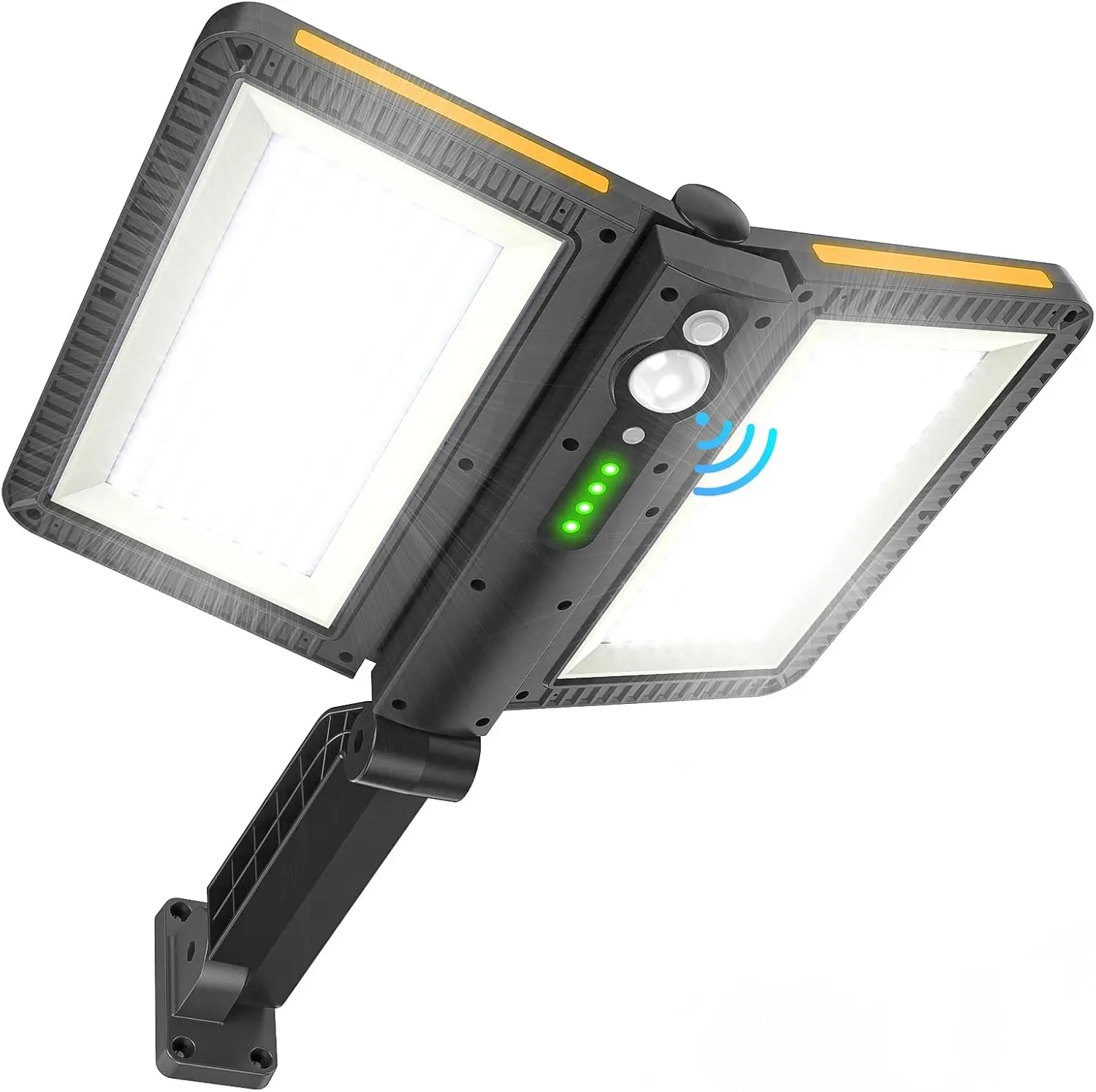 

Solar Flood Lights Outdoor, 6000LM High Brightness Motion Sensor Outdoor Lights,IP65 Waterproof and 5 Modes, Wider