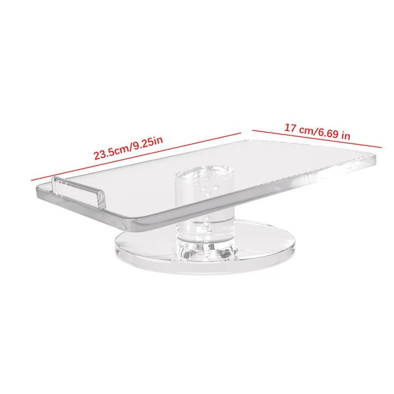 مكبر صوت مكتبي من الأكريليك دعامة حامل مكبرات الصوت تقف لـ KEF LS50 Meta/LS50 اللاسلكية II/Q150/Q350/R3 Meta/LSX II سهلة الاستخدام