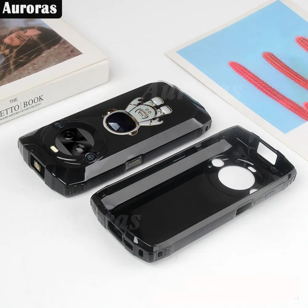 For Blackview BL9000 Pro Case Astronaut Holder Ultra-Thin Silicone Shockproof Shell For BL9000 Blackview BL9000pro Back Cover