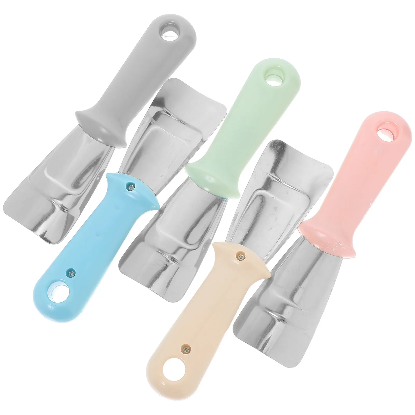 5Pcs Freezer Ice Scraper Ice Removal Tool Heavy Duty Frost Remover for Refrigerator Freezer Kitchen Cleaning Car Windows