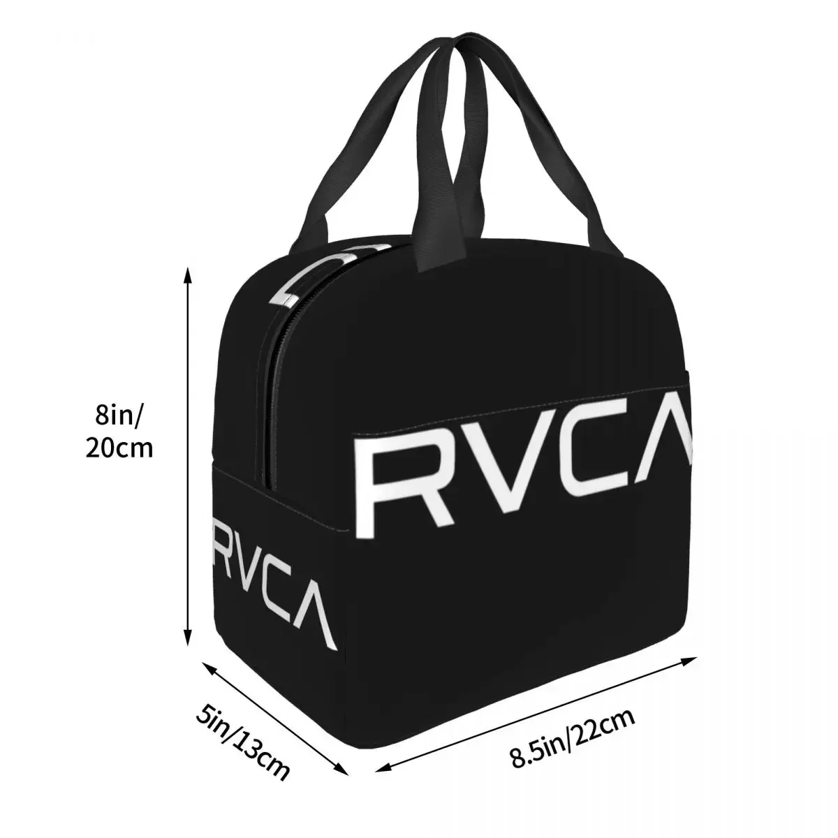 Best T-shirt Rvca Clothes Lunch Bags Insulated Bento Box Lunch Tote Resuable Picnic Bags Cooler Thermal Bag for Woman Girl