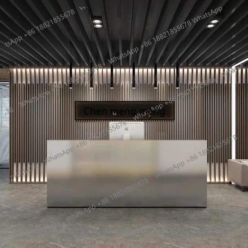 Fitness Room Dance Studio Reception Desk Beauty Salon Barbershop Outfit Shop Counter Billiard Room Furniture Receptionsdisk