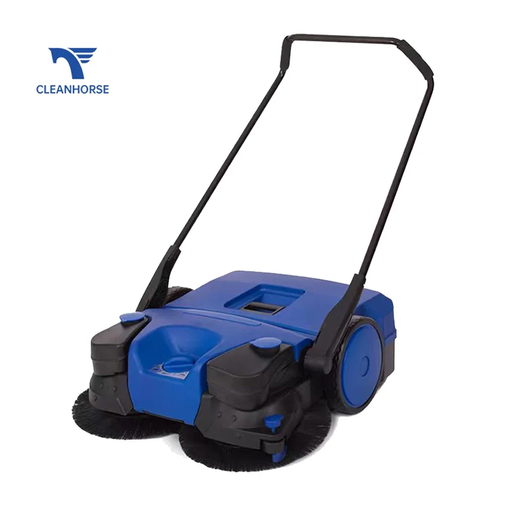 Push manual Street Road Leaf Sweeper, K2, Walk Behind, Piso de estacionamento, recém-chegados, Trending Products, 2024