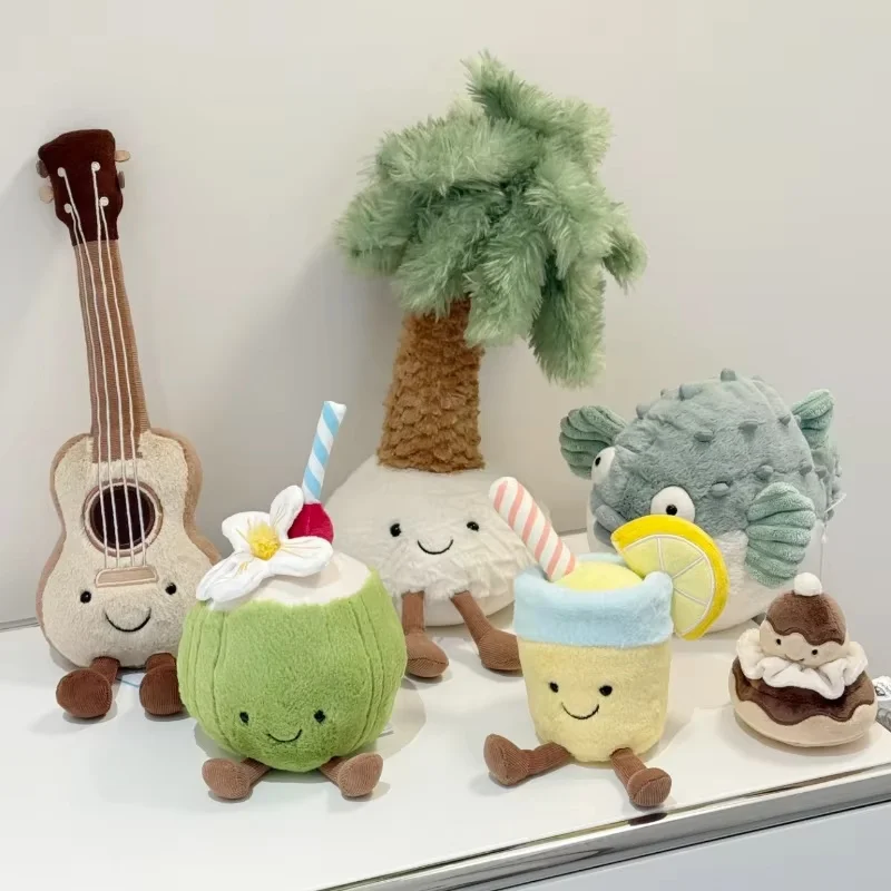 

Желейный кот, 20 см, попугай, сова, кокос, лимонад, мягкая плюшевая игрушка, декоративная кукла унисекс для кошки, собаки, идеальный рождественский подарок, товары для домашних животных