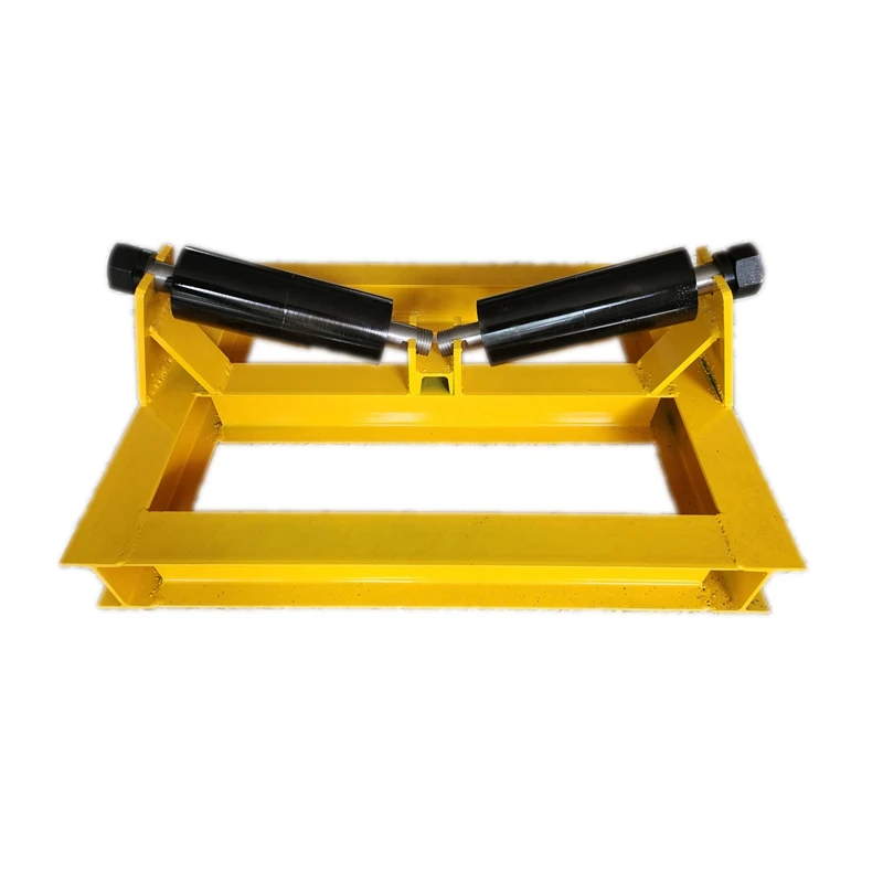 Steel tube pulley V-welded roller bracket polyurethane roller