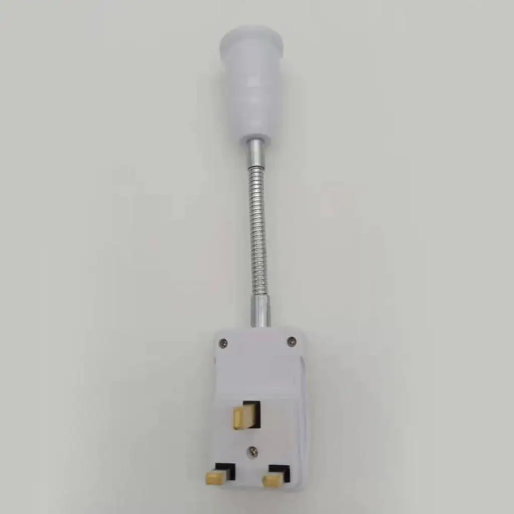 E27 Lamp Holder Socket UK AC Switch Adapter Lightweight Bulb Socket for Home LED Bulbs with Wire