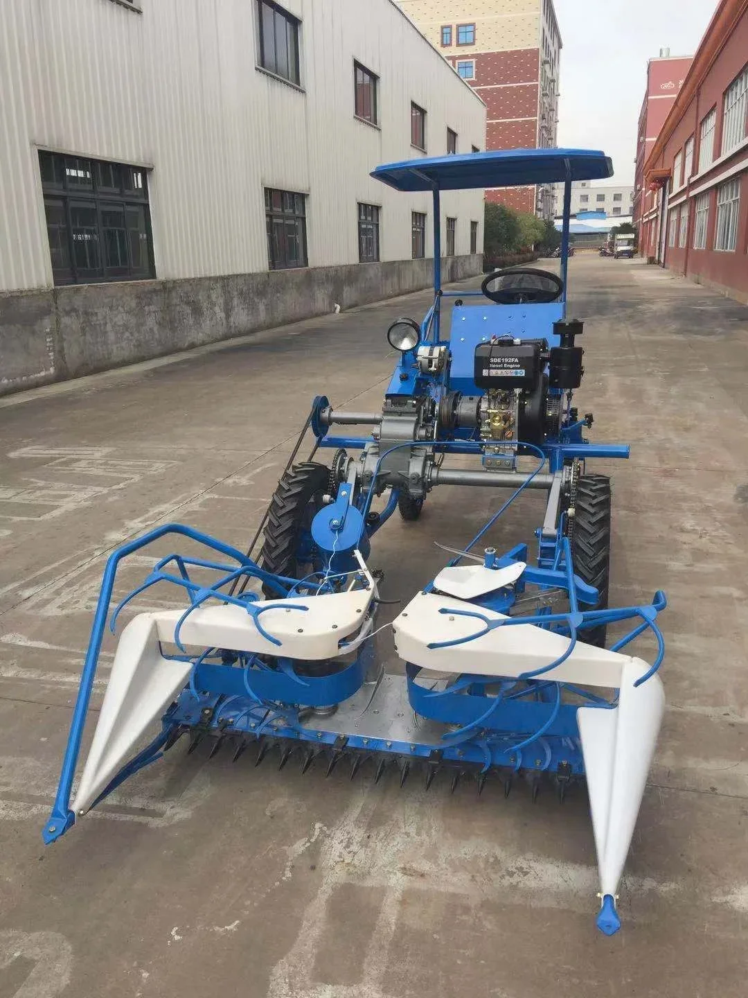 Mowing and binding machine Sesame harvester Binding machine for sale